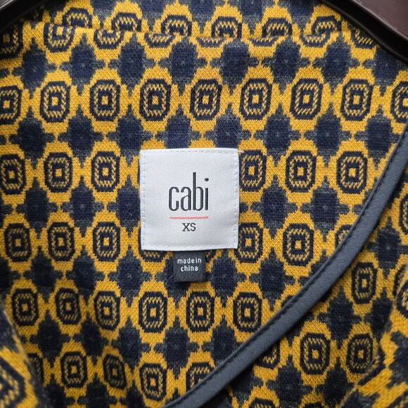 Cabi #3372 Kensington Standout Abstract Blazer Jacket Size XS - Picture 3 of 5